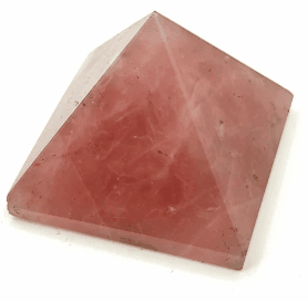 Relationship Pyramid – Natural Pink Rose Quartz